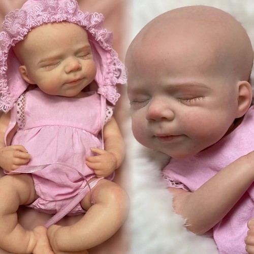 Silicone reborn baby girl doll - silicone,