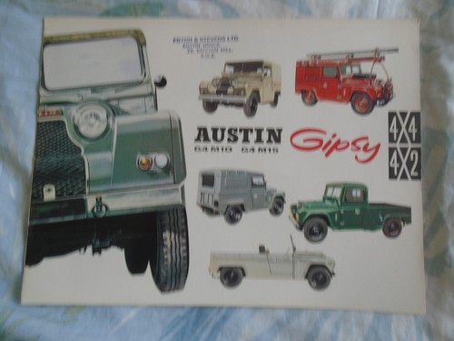 Austin gipsy 4x4 4x2 g4 - &,