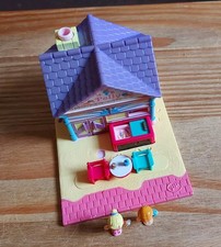 Vintage Polly Pocket Variant Beach Cafe. 100% Complete. Rare