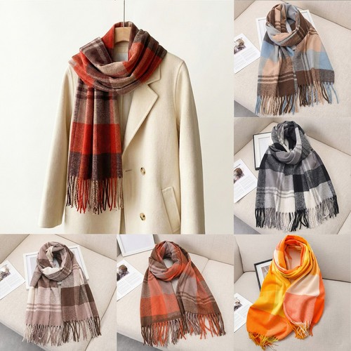 Cashmere blend scarf women - cashmere,