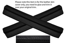 BLACK STITCH 2X DOOR SILL