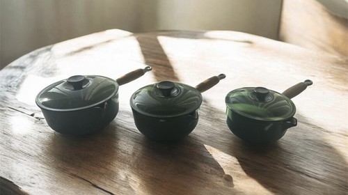 Vintage creuset set of - le,