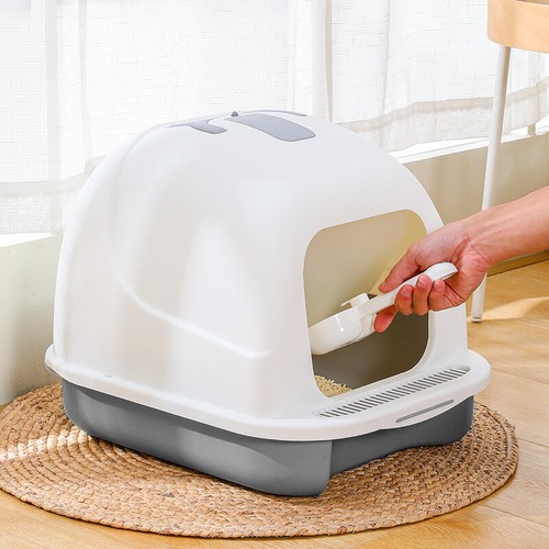 Large hooded cat litter - large,