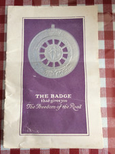 RAC Booklet of the Auto-Cycle