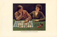 Cardholder Print 1930 Tarot