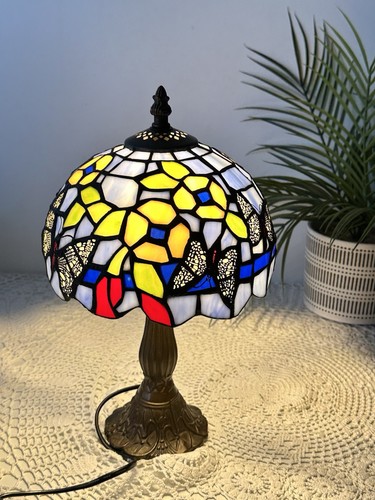 Tiffany style table - tiffany, lamp
