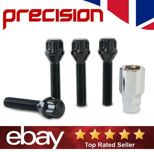 Black 50mm locking bolts - 50mm,