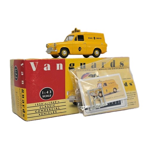 Vanguards lledo ford anglia - ford,