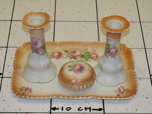 Vintage dressing table set - vintage,