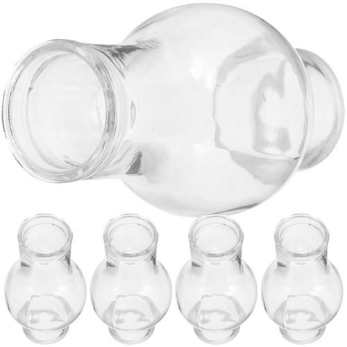 5pcs oil lamp glass chimneys - lamp,