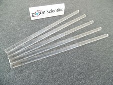 5 x 150mm Glass Stir Rods Stirring Rods Laboratory Glassware ( Pack Of Five )