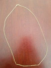 9ct solid gold chain 20 inch