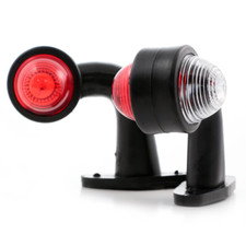 2x 12/24V Red White Side