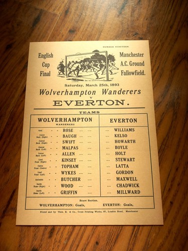 1893 cup final - fa, pirate