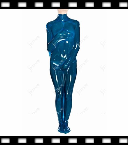 Latex catsuit vacuum style - latex,