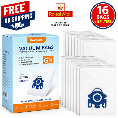 Vacuum bags 8 - 16, filters