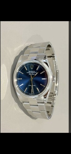 2002 rolex 34mm blue - 34mm,