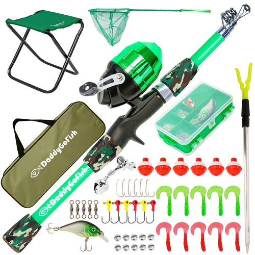 Daddygofish kids fishing pole - fishing,