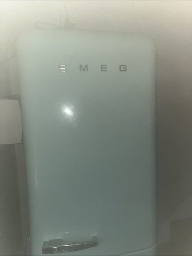 Smeg fridge light blue - smeg,