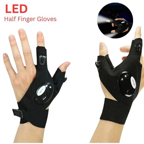 Finger gloves with led light - finger,