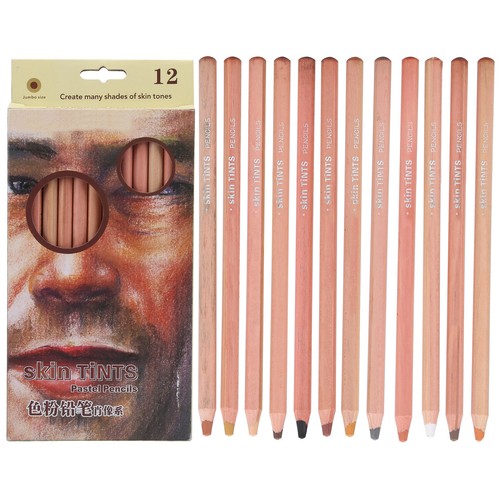 Skin tone pastel pencils - tone,