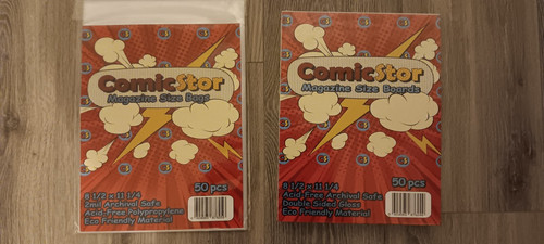 Comicstor magazine bags - comicstor,