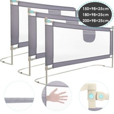 Kids Bed Rail Bed Guard Protection for Baby Toddler Safety Rail Fence 1.5/1.8/2M