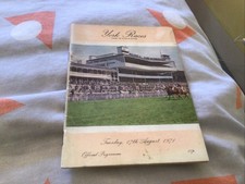 Horse Racing - Racecard - York