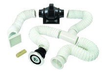 Manrose 100mm Professional Inline Showerlite Fan Kit PROCFSLKC