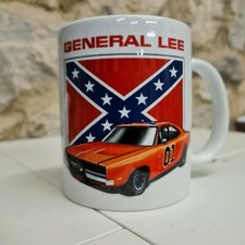 Dukes of Hazzard General Lee inspired by the TV series Cup Mug