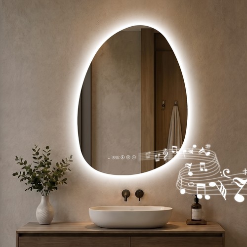 Bathroom mirror with led - mirror,