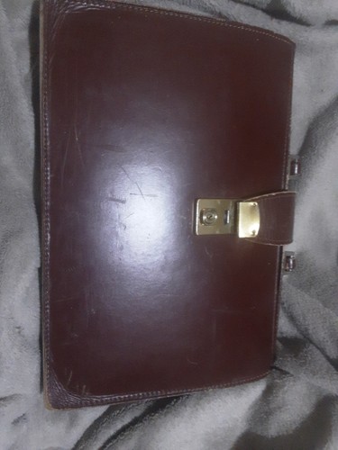 Choosy real leather briefcase - leather,