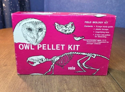 Vintage unopened owl pellet - vintage,
