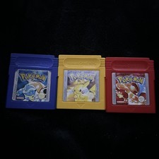 Genuine Pokemon Yellow ,red