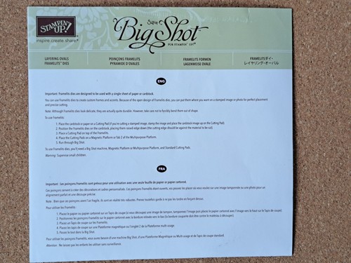 Sizzix big shot for stampin - shot,