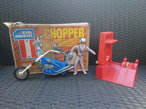 Evel knievel chopper stunt - evel,