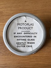 NOS Original Motoplas rear mount Tax Disc Holder Lambretta Vespa
