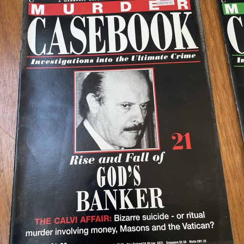 Murder casebook magazines - casebook,