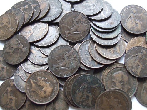 1912h penny ten scarce 1912 - ten,