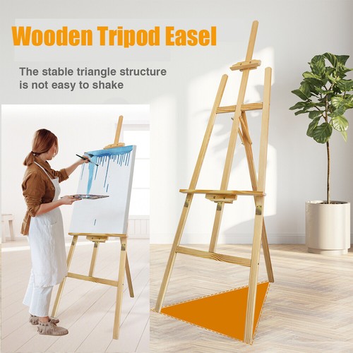 Wooden easel stand - wooden,