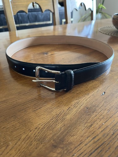 Crockett jones leather belt - crockett,