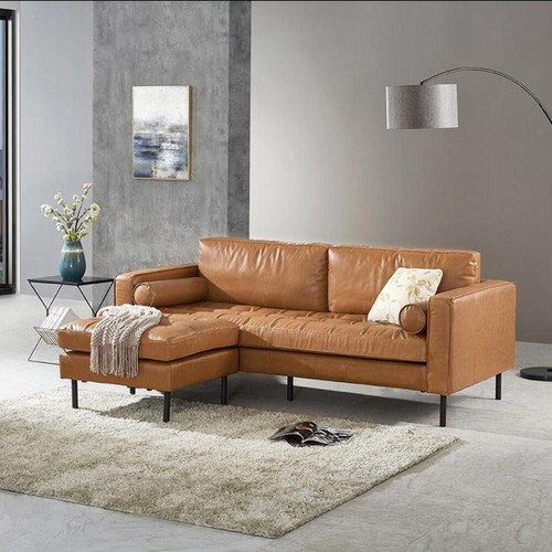 Minimalism real leather sofa - sofa, |