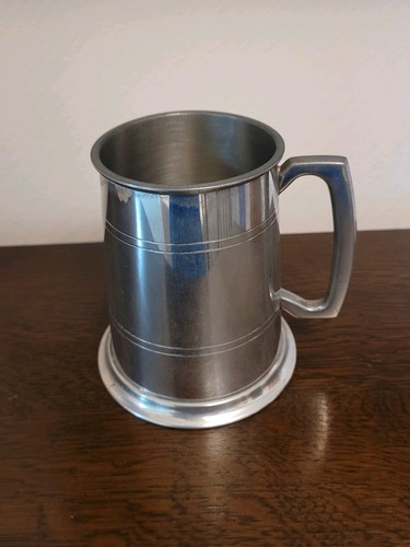 Handcrafted pewter tankard - handcrafted,