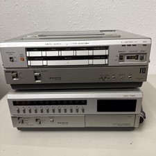 Sanyo VPR 4800 Beta Portable Video Player/Recorder Power VTT-481 Tuner AS IS