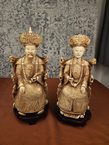 Pair chinese hand - chinese, hand-carved
