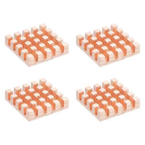 Pcs copper heatsink - 4,