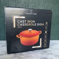 Crofton 5.7L Orange Cast Iron