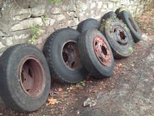 Ford D series/Dodge/TK Bedford 7.50x16 Split Rim Wheels X 8