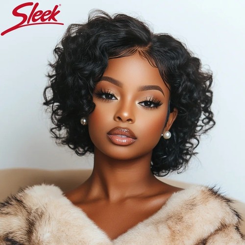 Short bob body wave - wave, front