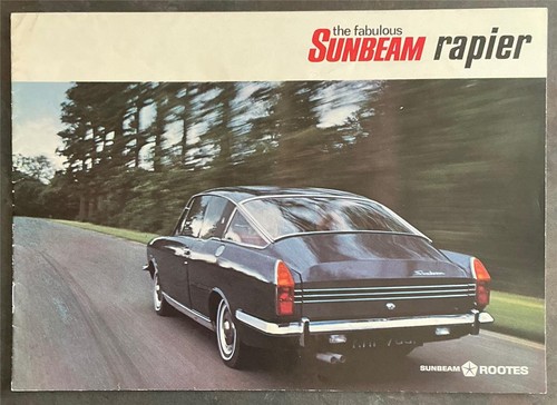 Sunbeam rapier h120 - car, sales